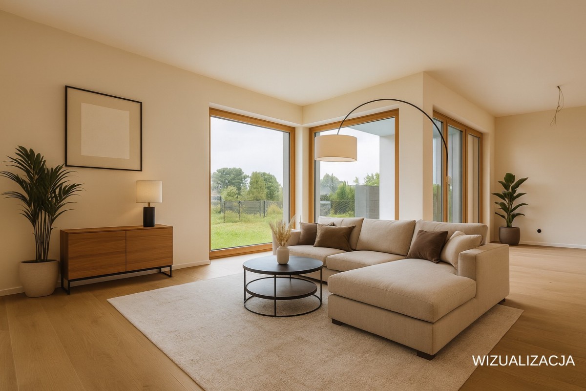 Nowoczesny dom z garażem | Przy granicy Warszawy